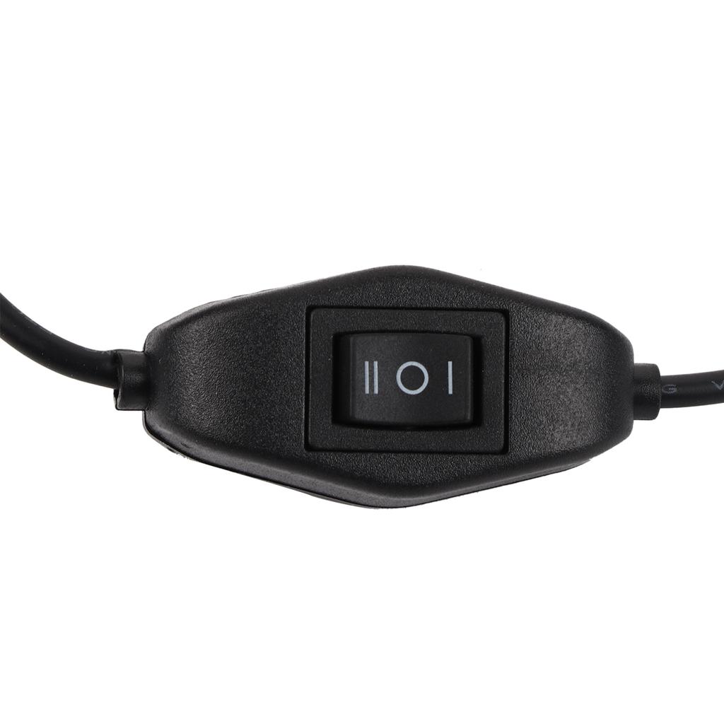 Neue tragbare Permanent-Make-up-Augenbrauen-Tätowierung Tattoo Rding USB-Schreibtischlampe(Silber)