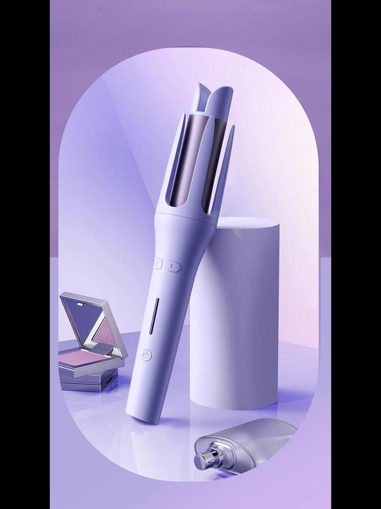 32mm Automatic Curling Iron with Negative Ion Technology - Handheld, Dorm-Friendly, Hair Safe, Big Wave Curler