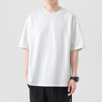 Kurzarm Herren Casual T-Shirt Sommer Paar Paarung Halbarm T-Shirt Studenten Basis Lose Kleidung