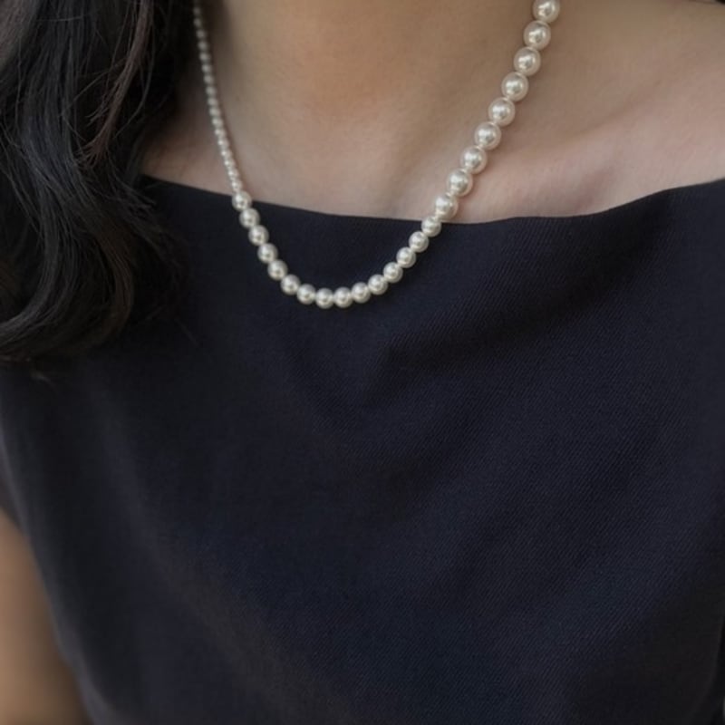 THE BORING Pearl Necklace