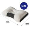 1 szt./2 szt. Poduszka pod kark do spania Miękka, Regulowana Ergonomiczna Poduszka Profilowana Wspierająca, Wysokiej Jakości Wypełnienie Poduszki, Zdejmowana Poszewka