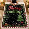 Couverture Flottée Thème Noël, Couverture Douce et Chaude, Cadeau de Fête de Noël pour la Maison