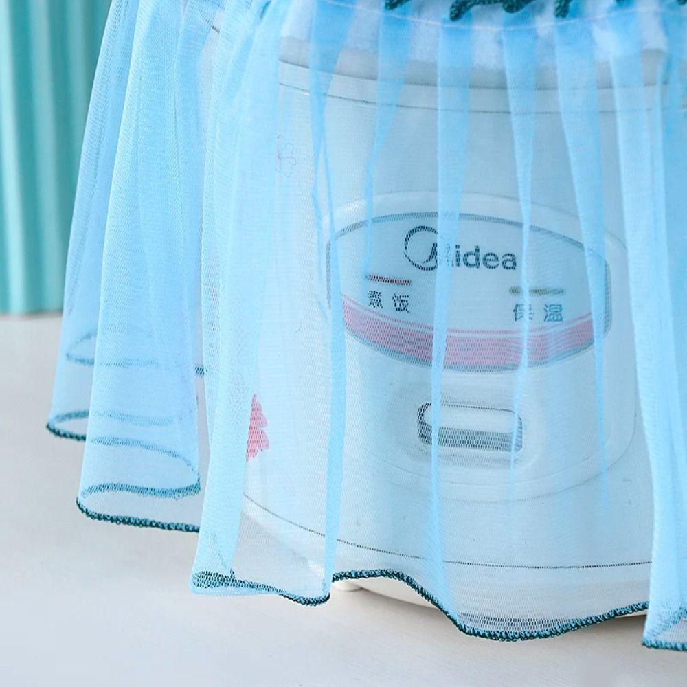 Floral Patterns Rice Cooker Dust Cover Flounce Protector Cover Dustproof Cover  Home Decor