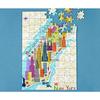 R165377 New York Map Poster 99 Pieces, Korean popular puzzles