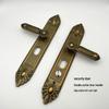 Luxury Gold Universal Anti-Theft Entry Door Handle