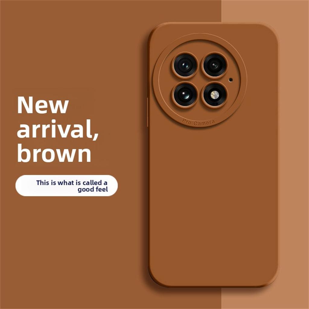 For OnePlus15 Phone Case Square Liquid Silicone Soft Cases for OnePlus 11 12 13 13T 10 9 Pro 9R OnePlus ACe 2 3 5 Pro Cover