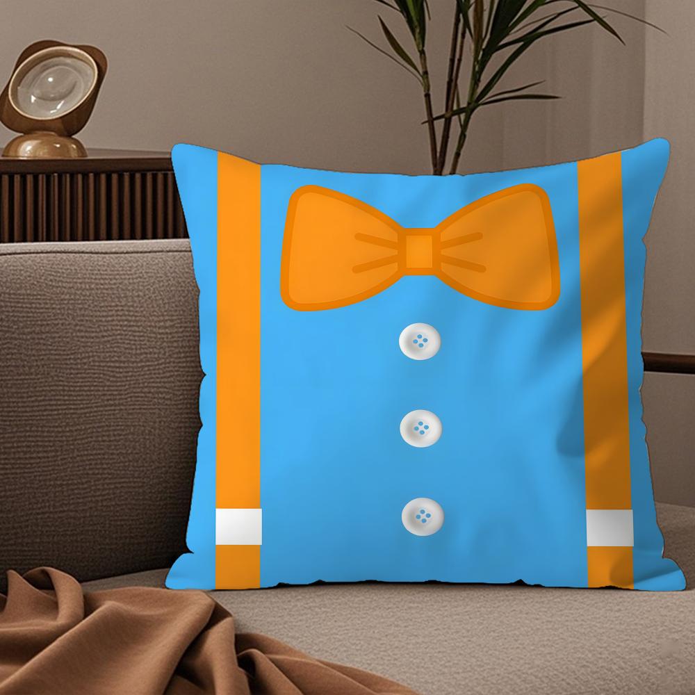 

BBlippi Animation Film Wonders Pillow Case Silky Elegant Comfort Sofa Bed Invisible Zipper 30x30CM(12x12in)