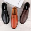 Pánské Boty Muž Jaro Podzim Nové Kožené Kancelářské Módní Boty Pánské Pohodlné Šněrovací Oxfordky Pro Muže Ležérní Boty Ručně Vyráběné Společenské Boty