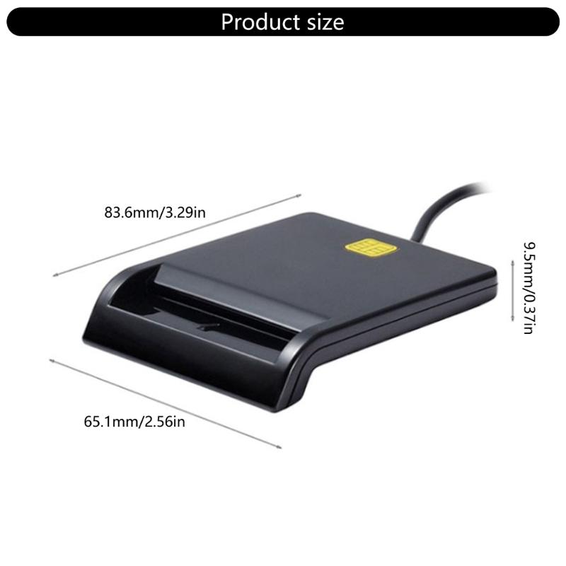 Upgrades USB Card Reader with Fast Plugs & Play Functionality Small  USB Card Reader Business Card Management Device