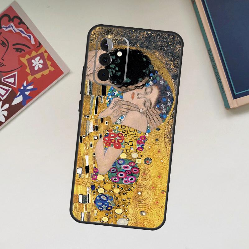The Kiss Gustav Klimt Painting Case For Samsung Galaxy A34 A54 A14 A56 A52 A53 A16 A26 A36 A55 A35 A15 A32 A12 A33 A13 A17