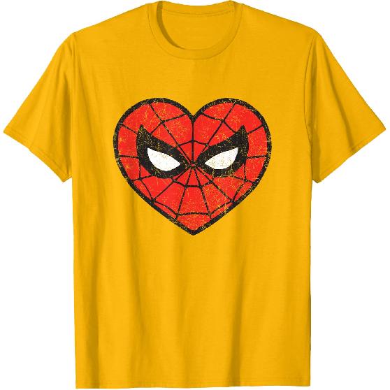 Maglietta Marvel Spider-Man Cuore
