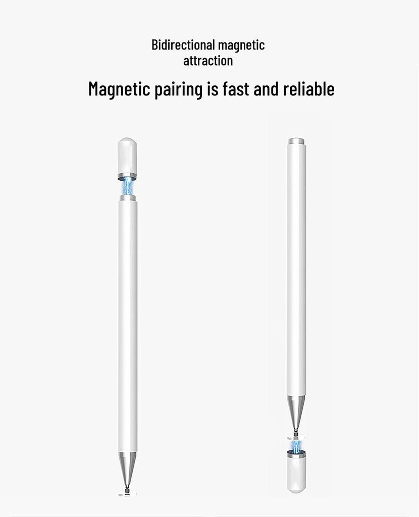 Magnetic Stylus with Replaceable Nibs for Apple & Android Devices