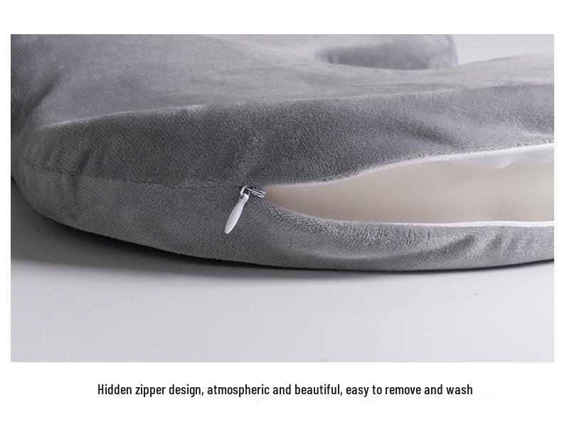 Thickened Memory Foam Seat Cushion for Long Sitting – Ideal for Students, Office Chairs, Dining Chairs, and Hip Protection.