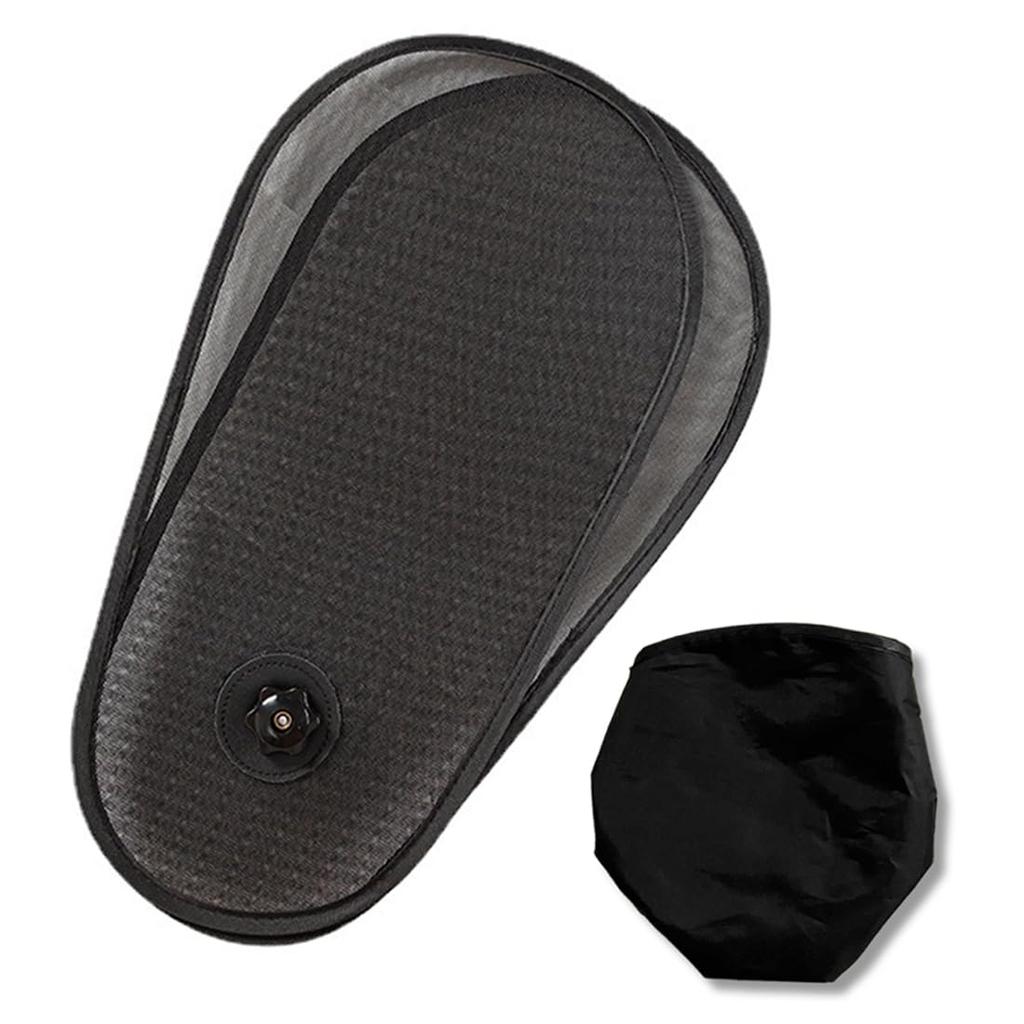 Andrerouge Car Sun Shade, Sliding Type, Space Saving, Easy Storage, Sun Protection, General Purpose, Side Wind, Passenger Seat Driver