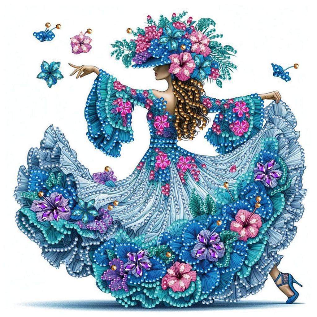 Diamond Painting, Special-Shaped Diamond Painting, Handmade Sticker Material Package 30 * 30 Diamond Sticker Diy Decorative Painting Cross-Border