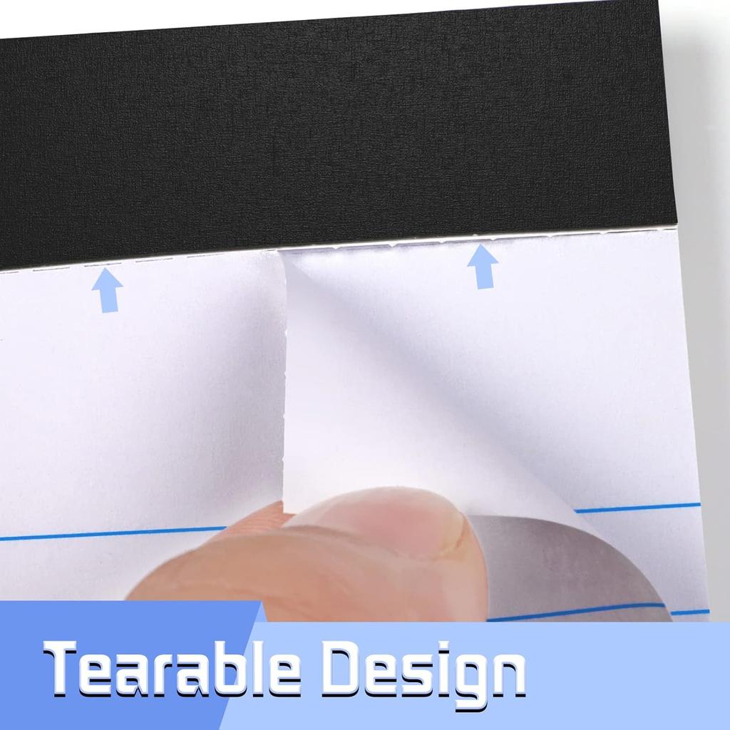 3 Pack Legal Pads Refills Note Pads, Writing Pads 8.5 x 11 Inches, Memo Pads Lined Writing Note Pads, Letter Size Legal Pad Wide Ruled Lined Pads