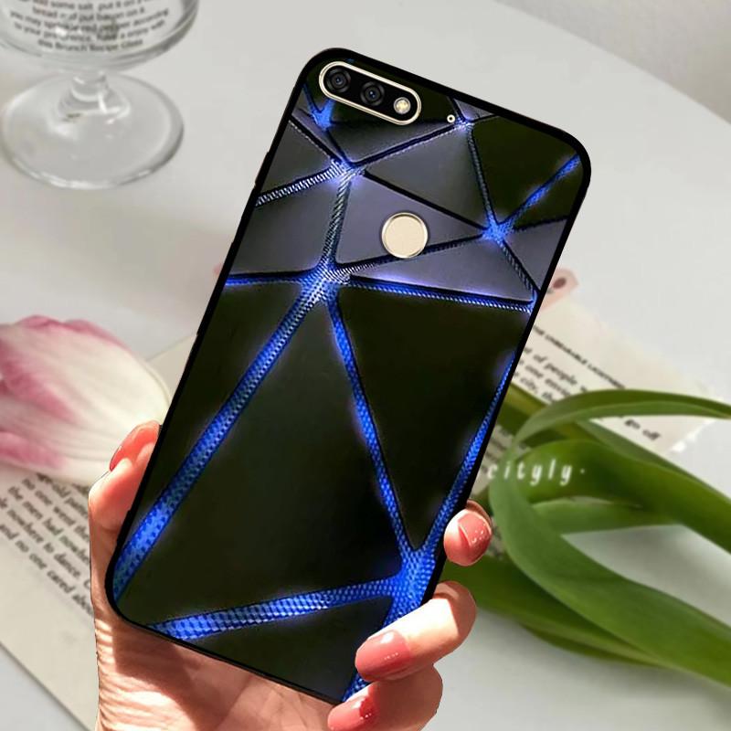 For Huawei Honor 7C Pro Case LND-L29 Silicone Shockproof Soft TPU Phone Cover For Huawei Honor 7C 5.99" Funda Honor7CPro Cartoon