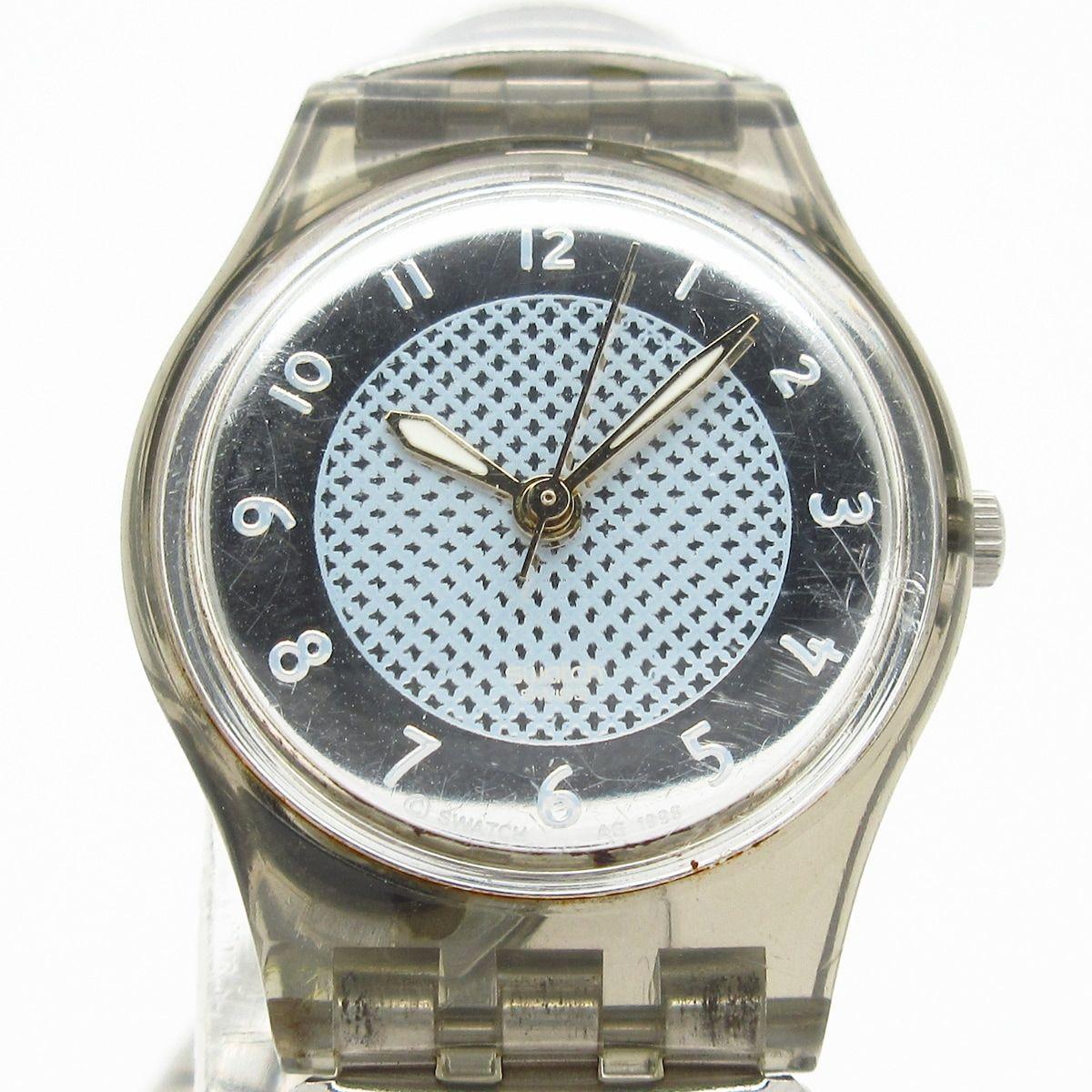 Подержанные часы Swatch - Женские, задняя сторона серебристая
