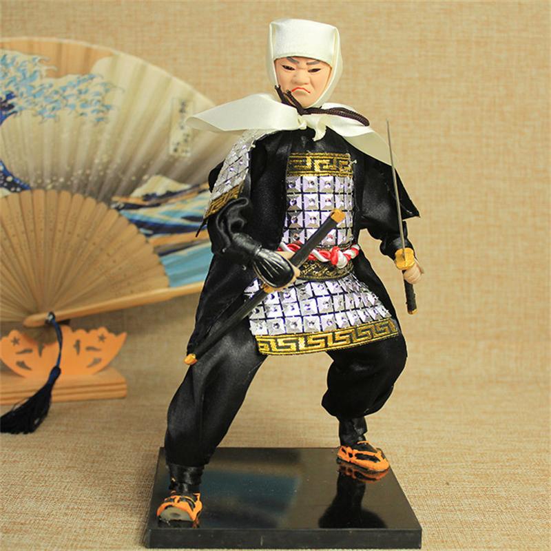 Ninja Figurine Decoration of Sushi Restaurant Izakaya Hotel Restaurant Decorative Japanese-style Gift Japanese Samurai Doll