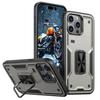 For iPhone 15 16 Pro Max/16 Plus/15 Plus/15 Pro/iPhone 16E Shockproof phone case car magnetic bracket protective cover TPU+PC