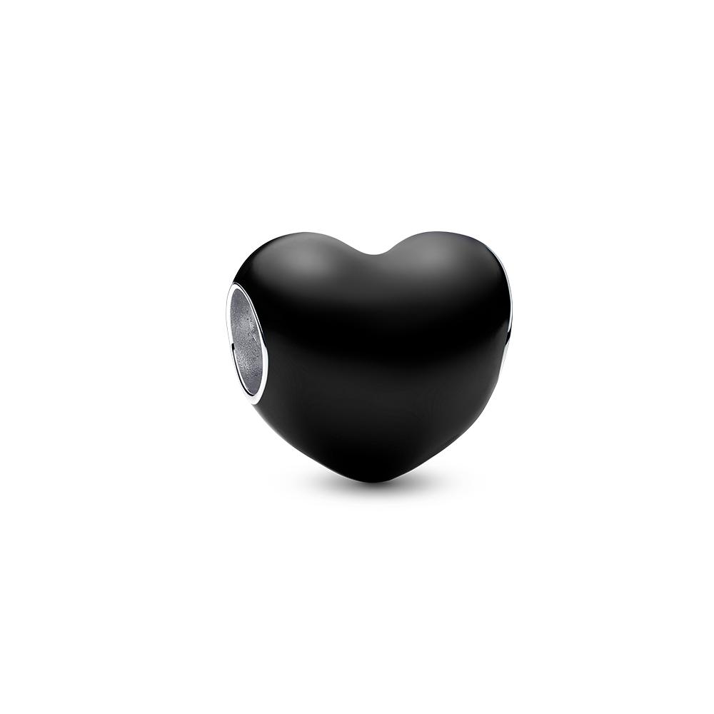 Pandora Black Heart Charm 793337C04 793337C04