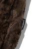Wkndrs Faux Fur Zipup Hoodie (Brown)