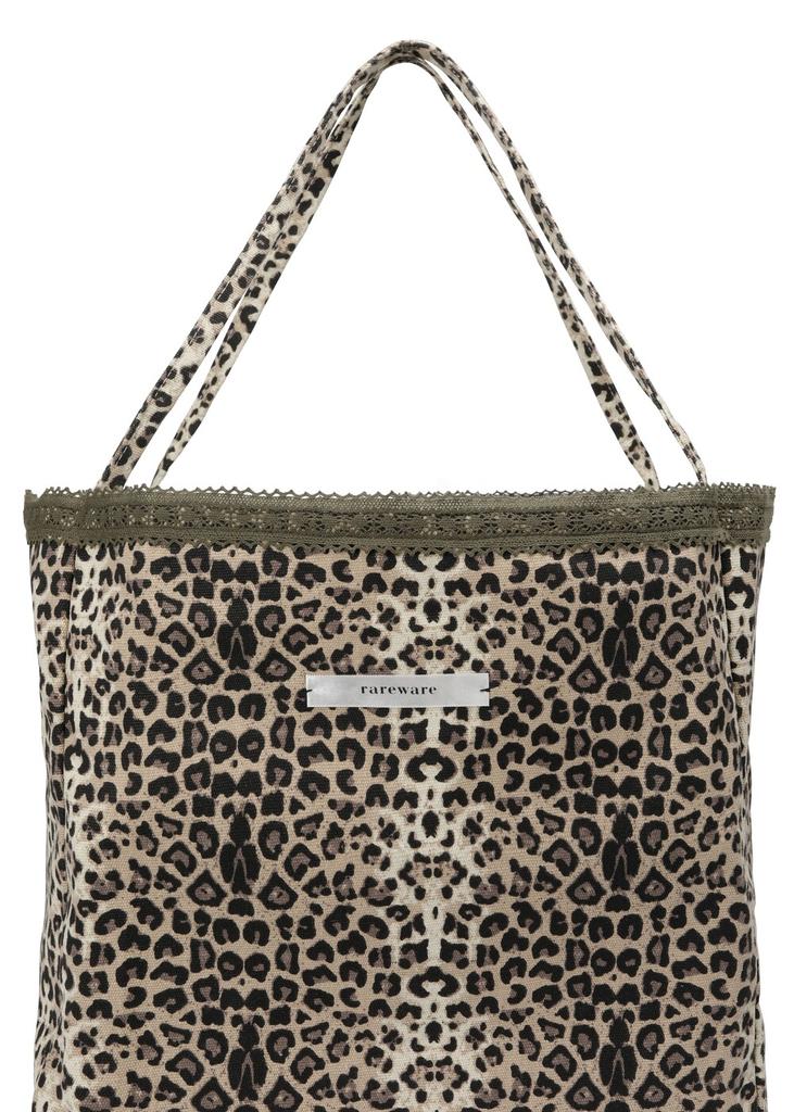 Sac à bandoulière quotidien imprimé léopard Rareware