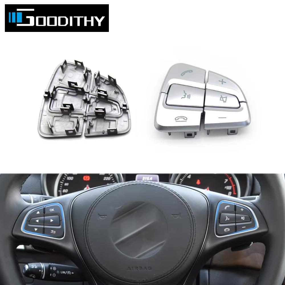 Car Multi-Function Steering Wheel Control Switch Button For Benz A B GLS GLE W176 W117 W218 W166 W292 W156 W246 09990506009107
