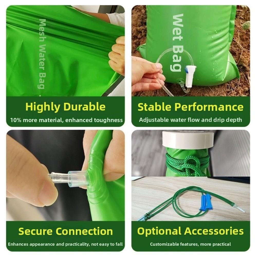 Slow Release Tree Watering Bag Hose Connector Plant Watering Bag Irrigation Bag Yard Landscaping