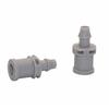 Single Barb Connector for 4/7mm Garden Hose Greenhouse Connection 6 Mm Mist Spray Nozzle Water Pipe Connector 50 Pcs