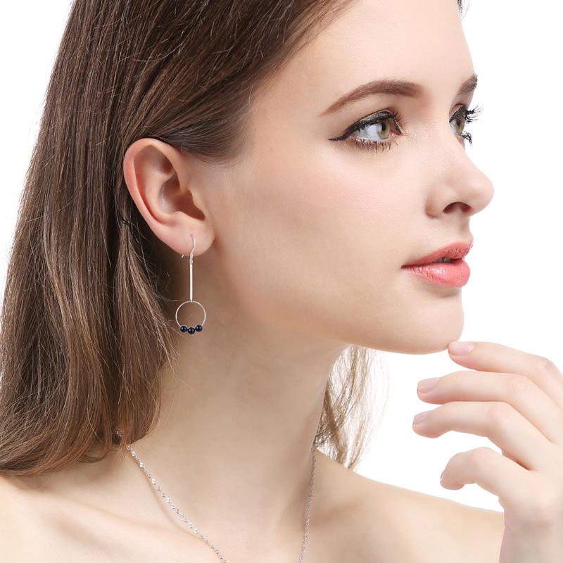 Lindon 925 Sterling Silver Earrings Drop Earrings For Women Wedding Party Gifts