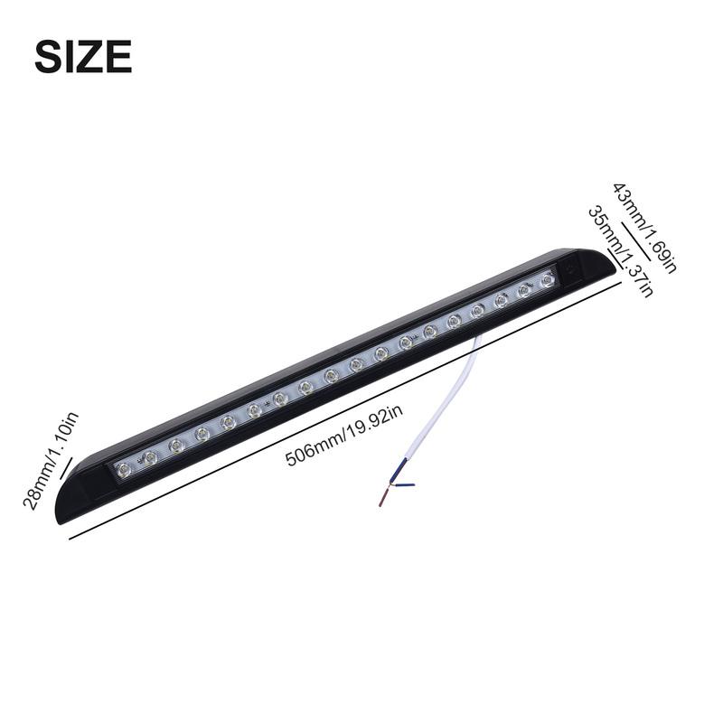12-28V DC RV LED Waterproof Interior Lamps Light Bar RV Van Camper Exterior Lamp LED Awning Lights Portable