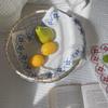 Square Cup Mat Cotton photo background cloth New Western Food Mats  Table Decor