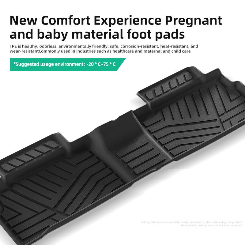 Tiggo 4 Pro/4 Car Floor Mats & TPE Trunk Mat for 2020-2025 Models - Eco-Friendly