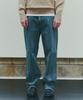 PLAC Regular Straight Denim Pants M09 Brush Blue