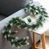 Artificial Norfolk Pine Christmas Wreath Fake Green Garland Front Door Walls Porches Home Decor Xmas Decor Christmas Decor