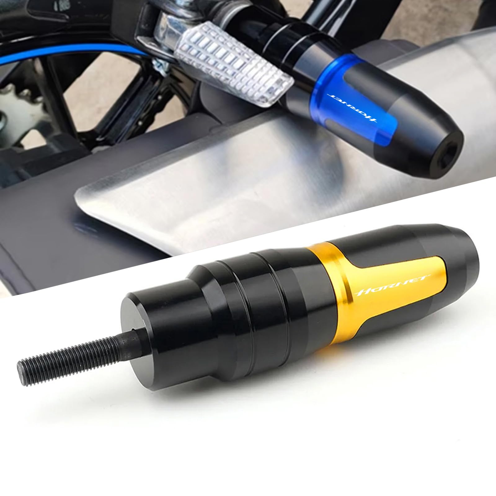 QWNFGHG Защита слайдера выхлопной системы мотоцикла, Защитная накладка двигателя, Защита слайдера рамы для CB 1000 Hornet SP, CB1000 Hornet 2025