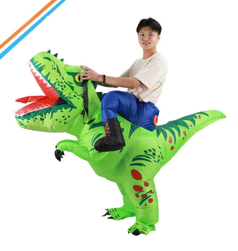 

Хэллоуин Детская вечеринка в виде куклы вонючего тираннозавра Рекса, езда на динозаврах, забавная езда, счастливый бегущий дракон, надувное платье adults 150-190