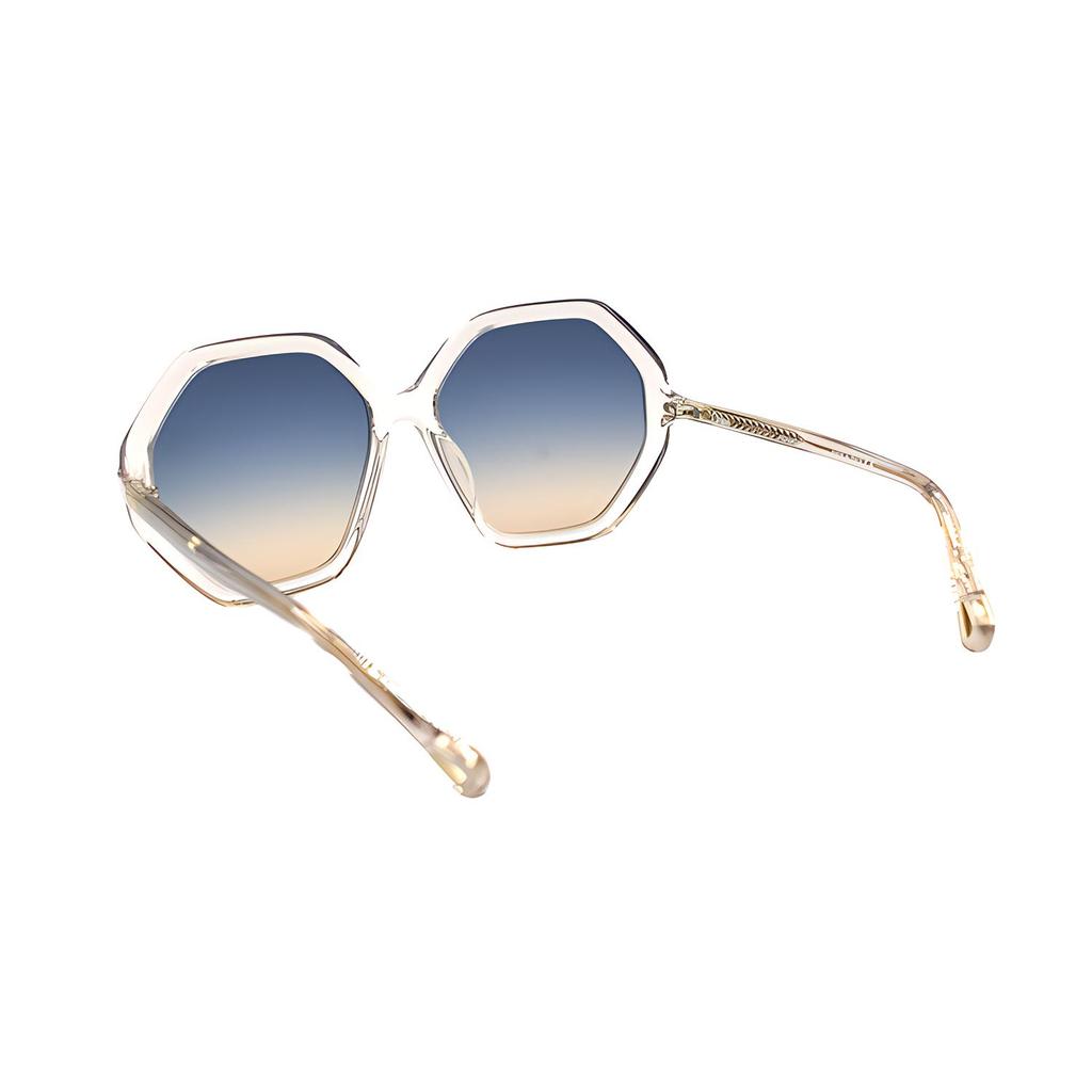 Chloe Geometric Frame Sunglasses Women Sunglasses CH0008SA-002
