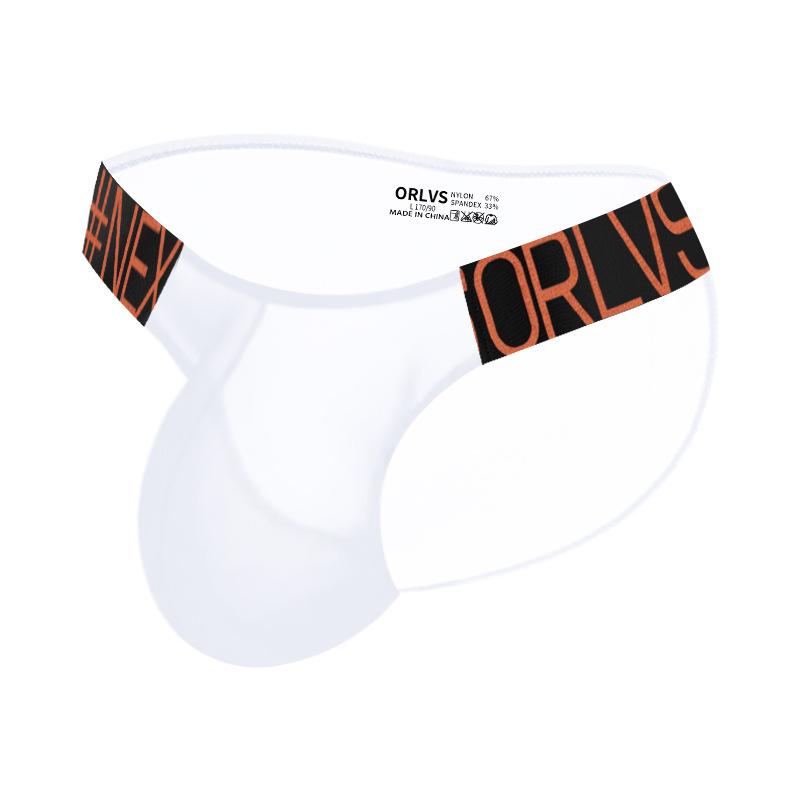 Slip da uomo sexy High Fork, intimo trasparente, ultrasottile, morbido, pantaloni da uomo con grande tasca a U e sollevamento fianchi