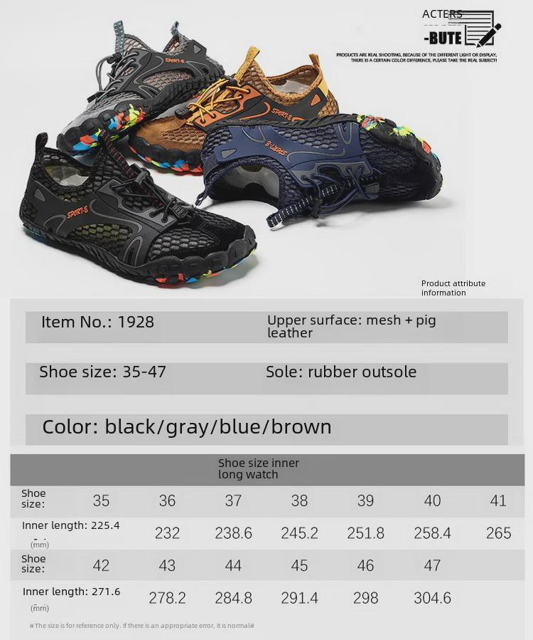 Men's Quick-Dry Sports Sandals: Ideal for Summer, Swimming, Fishing, and Beach Adventures.