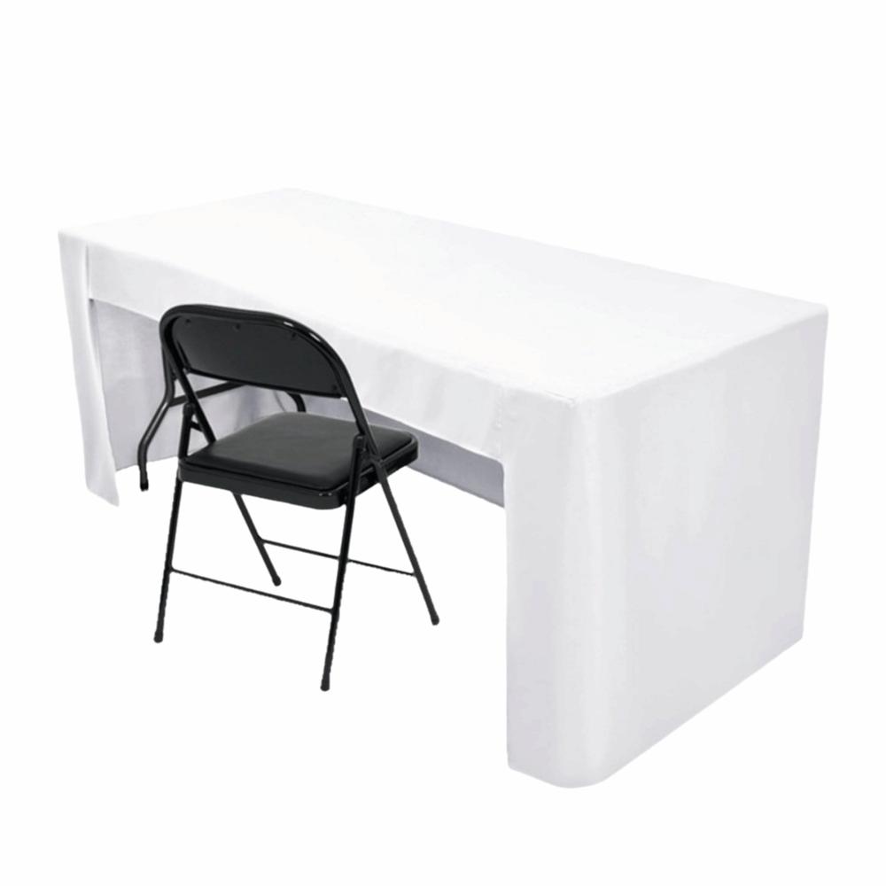 Spandex Stretch Tablecloth Solid Color Sign-In Table Cloth Elegant Table Cover Conference Table