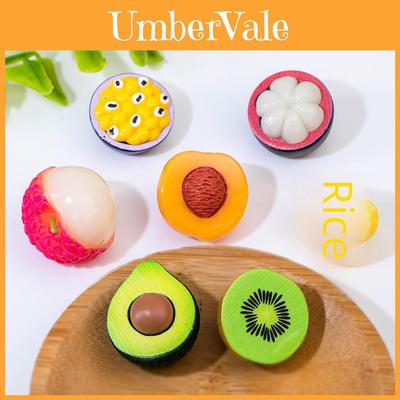 Realistische Miniatur-Resin-Frucht-Blindbox Kreative Dekoration für Puppenhaus-Fans