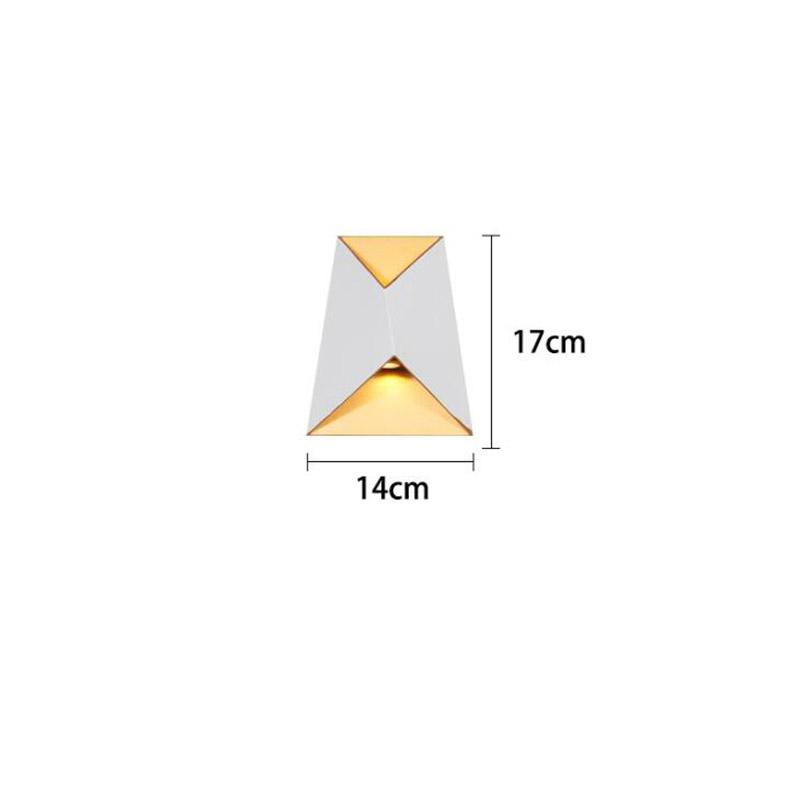 IP65 10W LED Wall Lamp Outdoor Waterproof Garden Lighting Aluminum AC86-265 Indoor Bedroom Living Room Stairs Wall Light