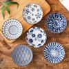 Zhishi Japanese Style Ceramic Deep Dinner Plates