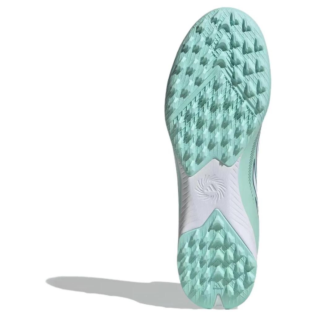 Adidas F50 Soccer Shoes Women's Mid-top Mint Green / Cloud White / Sun Purple (Unisex) Soccer Shoes KI1023