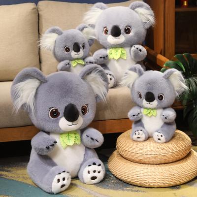 Non-Toxic Adorable Koala Plush Toy Stuffed Lifelike Animal Koala Doll Room Decor Pillow Christmas Birthday Gift