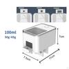 Mangeoire à poisson automatique intelligente Contrôle par application minuteries Aquarium Tortue Grande capacité Alimentation automatique pour