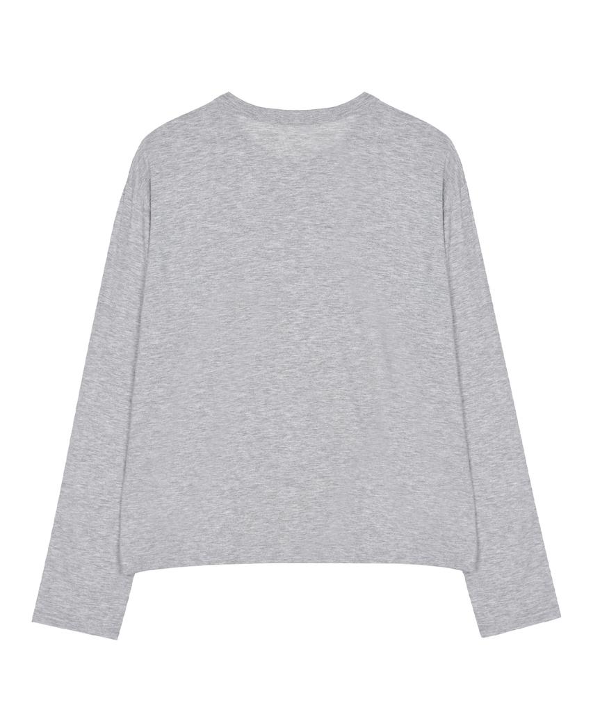 Nigaennikol Butterfly Long Sleeve T-Shirt_Melange