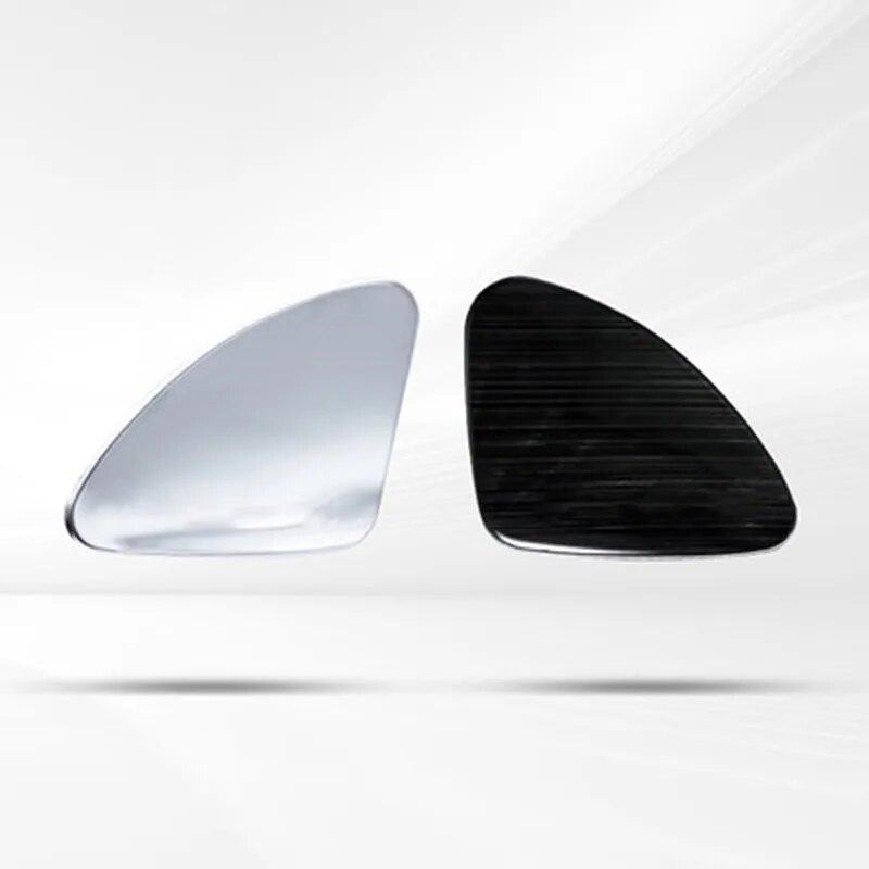 TAJAIN Car Inner Door Bowl Handle Sequins Sticker Covers For Lexus ES200260300H 18-22 4Pcs Stainless Steel Moulding Accessories